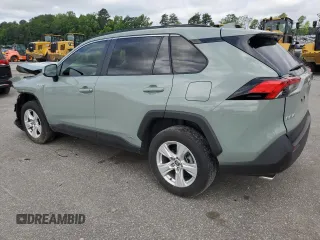 2020 Toyota RAV4 Hybrid XLE with VIN JTMR6RFV5LD003115, listed as a Copart auction lot 60966755 with 53,942 mi miles and Salvage title. Bid and sale history available at DreamBid. Image 2.