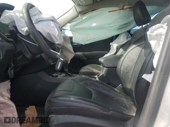 2022 Jeep Cherokee Latitude Lux with VIN 1C4PJMMX8ND554154, listed as a Copart auction lot 56482135 with 55,417 mi miles and Salvage title. Bid and sale history available at DreamBid. Image 7.