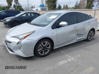 2016 Toyota Prius Four with VIN JTDKARFU9G3008336, listed as a IAAI auction lot 41710594 with 224,479 mi miles and . Bid and sale history available at DreamBid. Image 2.
