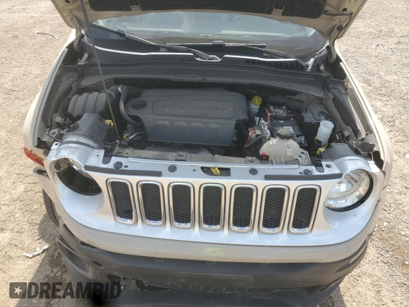 2015 Jeep Renegade Limited with VIN ZACCJBDT0FPB57606, listed as a Copart auction lot 60677505 with 61,209 mi miles and Salvage title. Bid and sale history available at DreamBid. Image 11.