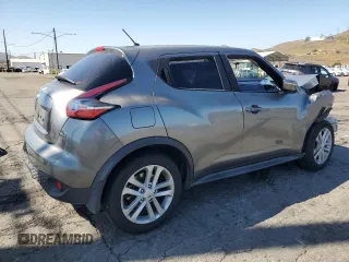 2016 Nissan Juke S z VIN JN8AF5MRXGT608663, wystawiony jako Copart lot #58074195 z przebiegiem 89 921 mil mil oraz Szkoda całkowita • Salvage title. Historia ofert i sprzedaży dostępna na DreamBid. Obrazek 3.