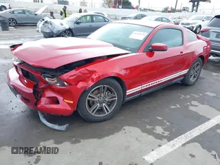 2012 Ford Mustang V6 Premium with VIN 1ZVBP8AM4C5226597, listed as a IAAI auction lot 41931578 with 120,320 mi miles. Bid and sale history available at carsss.com. Image 17.