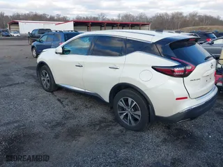 2022 Nissan Murano S with VIN 5N1AZ2ASXNC123862, listed as a IAAI auction lot 41009648 with 49,747 mi miles. Bid and sale history available at carsss.com. Image 3.
