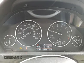 2014 BMW 3 Series 328i with VIN WBA3C1C53EK105495, listed as a Copart auction lot 52176255 with 154,122 mi miles and Salvage Title. Bid and sale history available at carsss.com. Image 9.