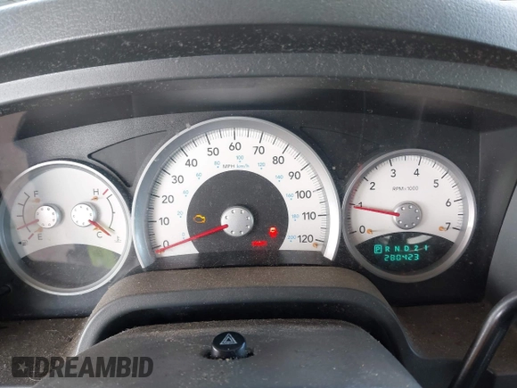 2005 Dodge Dakota SLT with VIN 1D7HW42N05S365877, listed as a IAAI auction lot 40418188 with 280,423 mi miles and . Bid and sale history available at DreamBid. Image 7.