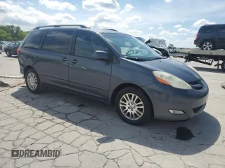 2007 Toyota Sienna XLE with VIN 5TDZK22CX7S081696, listed as a Copart auction lot 53851995 with 186,933 mi miles and Salvage Title. Bid and sale history available at DreamBid. Image 4.