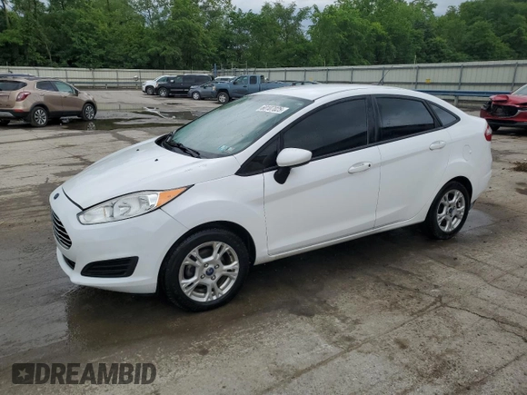 2017 Ford Fiesta S with VIN 3FADP4AJXHM142866, listed as a Copart auction lot 60107025 with 63,975 mi miles and Salvage title. Bid and sale history available at DreamBid. Image 1.