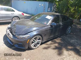 2019 BMW 4 Series 440i xDrive with VIN WBA4J7C57KBM76622, listed as a IAAI auction lot 39738945 with 79,540 mi miles and . Bid and sale history available at carsss.com. Image 2.