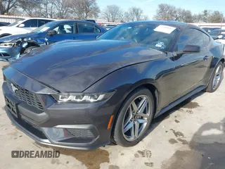 2024 Ford Mustang EcoBoost with VIN 1FA6P8TH0R5118562, listed as a IAAI auction lot 41340897 with 3,155 mi miles. Bid and sale history available at carsss.com. Image 20.