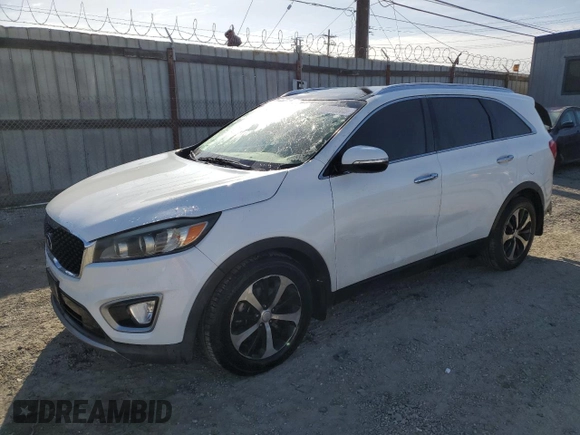 2017 Kia Sorento EX V6 with VIN 5XYPH4A53HG254638, listed as a Copart auction lot 49313285 with 72,309 mi miles and Salvage Title. Bid and sale history available at carsss.com. Image 1.