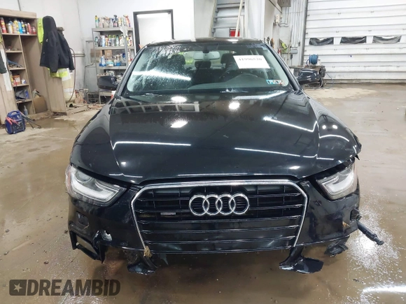 2016 Audi A4 Premium Plus with VIN WAUFFAFL4GN011223, listed as a IAAI auction lot 41996520 with 95,367 mi miles. Bid and sale history available at carsss.com. Image 12.