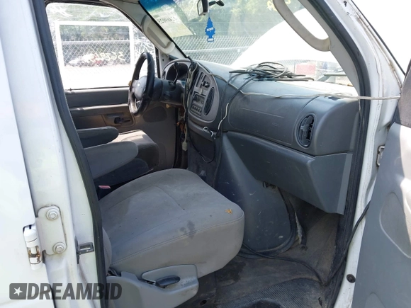 2008 Ford Econoline Cargo Commercial with VIN 1FTNE14W48DA33339, listed as a IAAI auction lot 42469025 with 362,936 mi miles and . Bid and sale history available at DreamBid. Image 5.