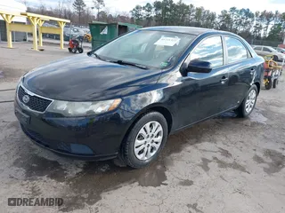2012 Kia Forte EX with VIN KNAFU4A24C5525153, listed as a IAAI auction lot 41721322 with NaN miles. Bid and sale history available at carsss.com. Image 17.