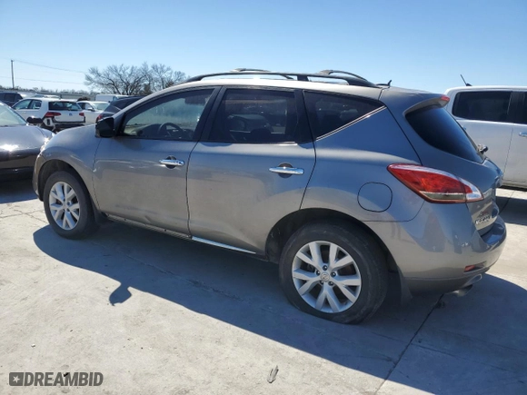 2012 Nissan Murano S with VIN JN8AZ1MU2CW120854, listed as a Copart auction lot 48045615 with 240,830 mi miles and Clean Title. Bid and sale history available at carsss.com. Image 2.