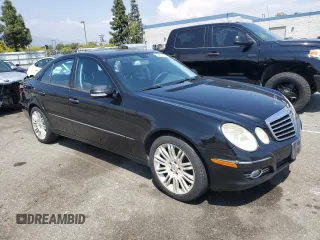 2007 Mercedes-Benz E 550 with VIN WDBUF72X47B091483, listed as a Copart auction lot 55670335 with 213,669 mi miles and Clean Title. Bid and sale history available at DreamBid. Image 4.