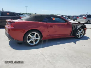 2015 Chevrolet Camaro LT with VIN 2G1FF3D39F9297369, listed as a Copart auction lot 53297695 with 105,471 mi miles and Salvage Title. Bid and sale history available at carsss.com. Image 3.