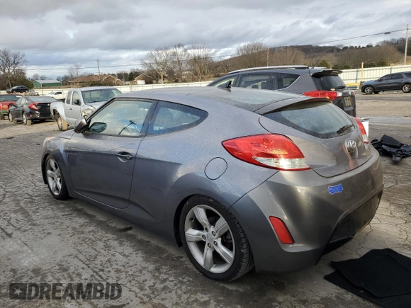2014 Hyundai Veloster RE:FLEX z VIN KMHTC6AD2EU216453, wystawiony jako Copart lot #87090324 z przebiegiem 147 771 mil mil oraz Czysty tytuł • Clean title. Historia ofert i sprzedaży dostępna na DreamBid. Obrazek 2.