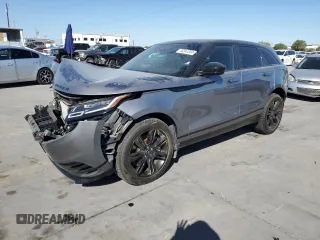 2023 Land Rover Range Rover Velar R-Dynamic S with VIN SALYT2EU8PA360051, listed as a Copart auction lot 76241204 with 9,643 mi miles and Salvage Title. Bid and sale history available at DreamBid. Image 1.