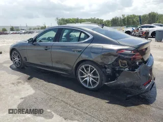 2022 Genesis G70 3.3T с VIN KMTG54TE3NU098344, выставлен на аукционе Copart как лот 60034105 с пробегом 39 487 миль миль и Списание • Salvage title. История ставок и продаж доступна на DreamBid. Изображение 2.