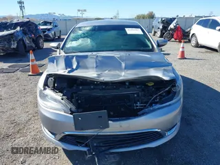 2015 Chrysler 200 Limited with VIN 1C3CCCAB3FN648003, listed as a IAAI auction lot 41859467 with 111,880 mi miles. Bid and sale history available at carsss.com. Image 12.