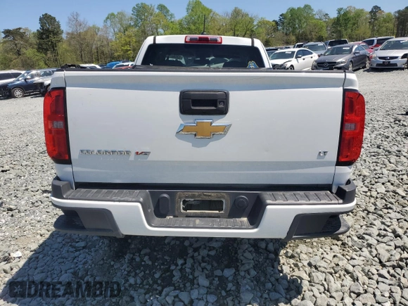 2017 Chevrolet Colorado 2WD LT with VIN 1GCHSCEN3H1329283, listed as a Copart auction lot 52680745 with 95,603 mi miles and Salvage Title. Bid and sale history available at carsss.com. Image 6.