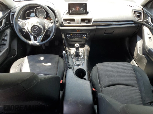 2015 Mazda 3 i Touring with VIN 3MZBM1V77FM176295, listed as a Copart auction lot 59394625 with 179,804 mi miles and Salvage title. Bid and sale history available at DreamBid. Image 8.