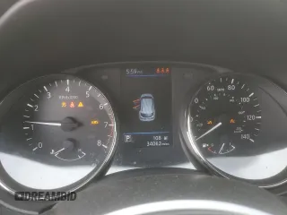 2022 Nissan Rogue S with VIN JN1BJ1AV3NW345715, listed as a Copart auction lot 49039115 with 34,062 mi miles and Salvage title. Bid and sale history available at DreamBid. Image 9.