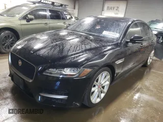 2017 Jaguar XF with VIN SAJBL4BV4HCY47941, listed as a Copart auction lot 77104404 with 73,839 mi miles and Salvage Title. Bid and sale history available at DreamBid. Image 1.