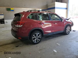 2023 Subaru Forester Limited with VIN JF2SKANC9PH449671, listed as a Copart auction lot 53366825 with 25,163 mi miles and Salvage title. Bid and sale history available at DreamBid. Image 3.
