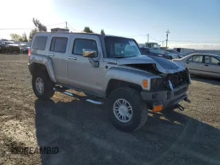2006 Hummer H3 with VIN 5GTDN136668110739, listed as a Copart auction lot 76972104 with 160,708 mi miles and Salvage Title. Bid and sale history available at DreamBid. Image 4.