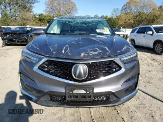 2019 Acura RDX Technology with VIN 5J8TC1H56KL005233, listed as a Copart auction lot 53622235 with 51,702 mi miles and Salvage title. Bid and sale history available at DreamBid. Image 5.