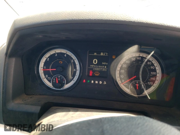 2018 Ram 1500 Express with VIN 1C6RR6FG6JS304273, listed as a Copart auction lot 53867565 with 139,507 mi miles and Salvage title. Bid and sale history available at DreamBid. Image 9.