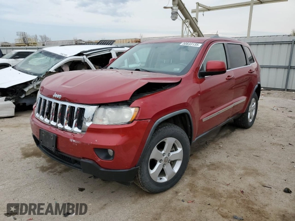 2011 Jeep Grand Cherokee Laredo with VIN 1J4RR4GG7BC701623, listed as a Copart auction lot 50833135 with 268,773 mi miles and Salvage Title. Bid and sale history available at DreamBid. Image 1.