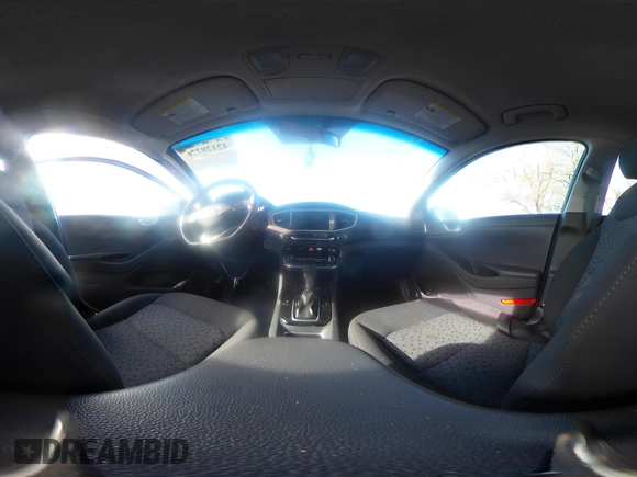 2017 Hyundai Ioniq SEL with VIN KMHC75LC5HU035029, listed as a IAAI auction lot 42128276 with 87,435 mi miles and . Bid and sale history available at DreamBid. Image 19.