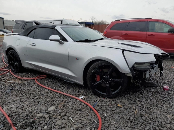 2017 Chevrolet Camaro 1SS with VIN 1G1FF3D70H0172342, listed as a Copart auction lot 47224625 with 144,060 mi miles and Salvage Title. Bid and sale history available at carsss.com. Image 4.