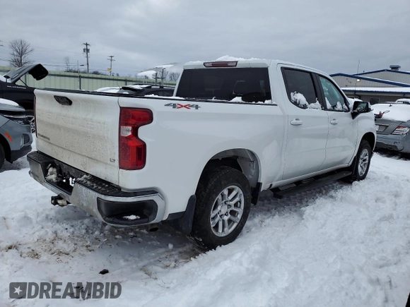 2023 Chevrolet Silverado 1500 LT with VIN 3GCPDDEKXPG245270, listed as a Copart auction lot 87941555 with 15,225 mi miles and Salvage Title. Bid and sale history available at carsss.com. Image 3.