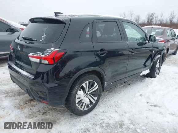 2020 Mitsubishi Outlander Sport ES 2.0 with VIN JA4AR3AU3LU006654, listed as a IAAI auction lot 41565859 with 131,141 mi miles. Bid and sale history available at carsss.com. Image 4.