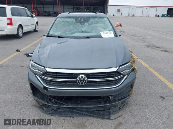 2022 Volkswagen Jetta SE with VIN 3VW7M7BU5NM000413, listed as a IAAI auction lot 42326437 with 61,385 mi miles and . Bid and sale history available at DreamBid. Image 13.