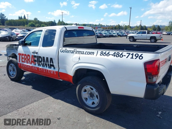 2022 Toyota Tacoma SR with VIN 3TYRX5GN1NT036760, listed as a IAAI auction lot 40435091 with 50,107 mi miles and . Bid and sale history available at DreamBid. Image 3.