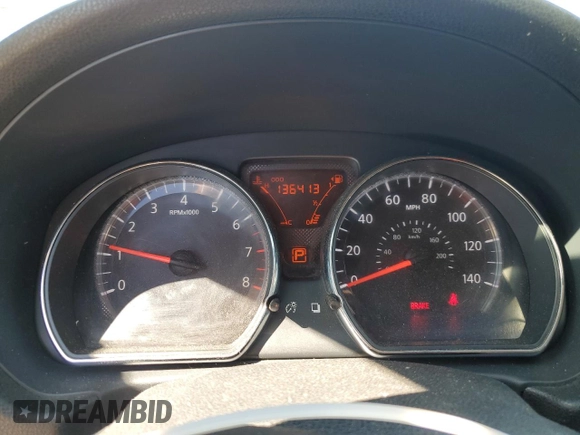 2012 Nissan Versa SV with VIN 3N1CN7AP8CL811607, listed as a Copart auction lot 45140385 with 136,413 mi miles and Salvage Title. Bid and sale history available at carsss.com. Image 9.