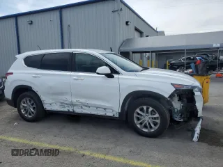 2019 Hyundai Santa Fe SE with VIN 5NMS23AD2KH100402, listed as a Copart auction lot 51335395 with 49,605 mi miles and Salvage Title. Bid and sale history available at carsss.com. Image 4.