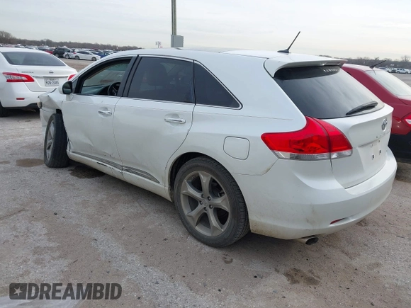2012 Toyota Venza LE with VIN 4T3ZK3BB0CU048065, listed as a IAAI auction lot 41739379 with 126,780 mi miles and . Bid and sale history available at carsss.com. Image 3.