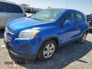 2015 Chevrolet Trax LS with VIN KL7CJKSBXFB066649, listed as a Copart auction lot 51949375 with 108,635 mi miles and Clean Title. Bid and sale history available at carsss.com. Image 1.