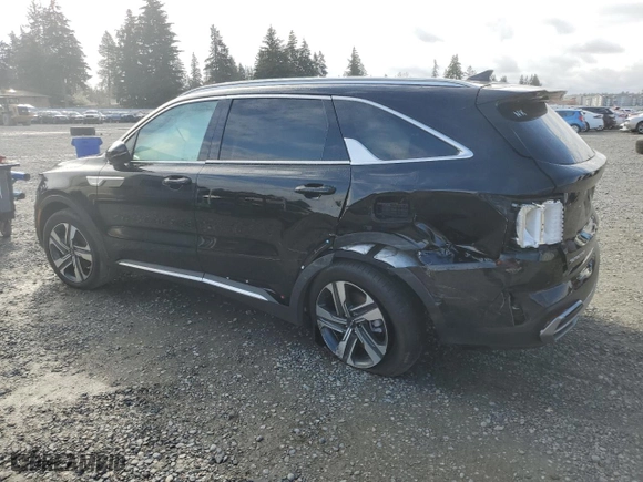 2023 Kia Sorento Hybrid EX with VIN KNDRHDLG1P5158036, listed as a Copart auction lot 51611695 with 34,057 mi miles and Clean Title. Bid and sale history available at carsss.com. Image 2.