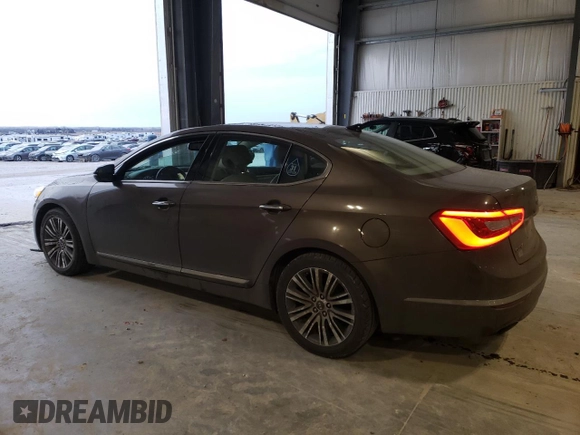 2014 Kia Cadenza Premium with VIN KNALN4D74E5141707, listed as a Copart auction lot 41341185 with 137,325 mi miles and Salvage Title. Bid and sale history available at carsss.com. Image 2.