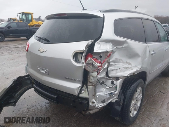 2012 Chevrolet Traverse 1LT with VIN 1GNKRGED5CJ168838, listed as a IAAI auction lot 41731246 with 132,820 mi miles and . Bid and sale history available at DreamBid. Image 6.