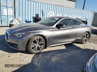 2017 Infiniti Q60 Premium with VIN JN1CV7EL3HM320964, listed as a Copart auction lot 47350085 with 91,745 mi miles and Clean title. Bid and sale history available at DreamBid. Image 1.