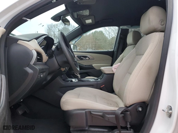 2023 Chevrolet Traverse LS with VIN 1GNERFKW5PJ169443, listed as a Copart auction lot 85680314 with 87,070 mi miles and Salvage Title. Bid and sale history available at carsss.com. Image 7.