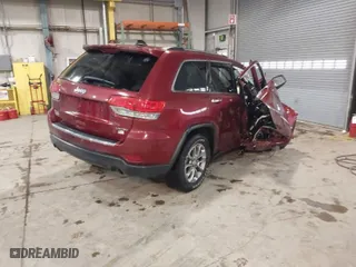 2014 Jeep Grand Cherokee Limited with VIN 1C4RJFBG0EC227065, listed as a IAAI auction lot 41611716 with 106,800 mi miles. Bid and sale history available at carsss.com. Image 4.