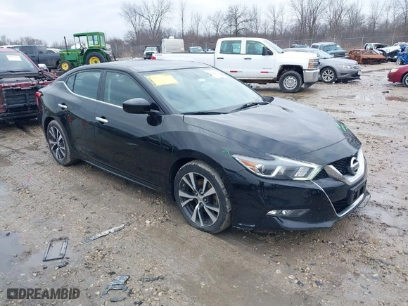 2017 Nissan Maxima Platinum with VIN 1N4AA6AP4HC432204, listed as a IAAI auction lot 41714033 with NaN miles. Bid and sale history available at carsss.com. Image 1.